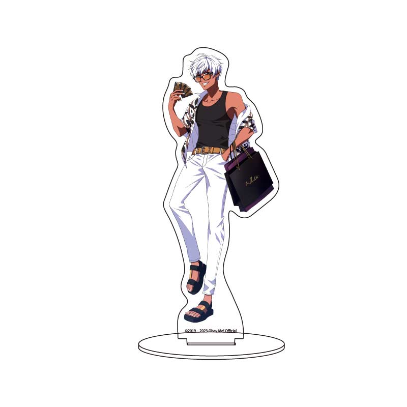 (PO) Chara Acrylic Figure Obey Me! 51 Mammon Summer Clothes Ver. (Original Illustration) Image_1