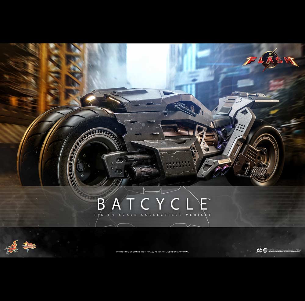 (PO) Movie Masterpiece Series MMS704 - The Flash - Batcycle Image_2