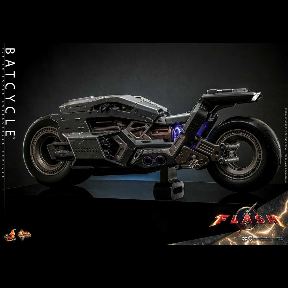 (PO) Movie Masterpiece Series MMS704 - The Flash - Batcycle Image_3