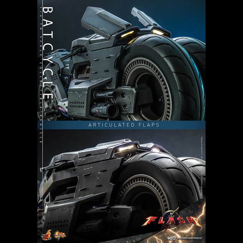 (PO) Movie Masterpiece Series MMS704 - The Flash - Batcycle Image_6