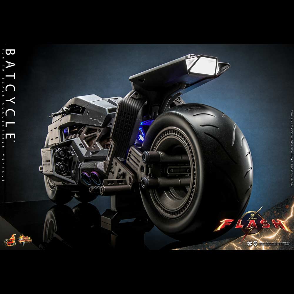 (PO) Movie Masterpiece Series MMS704 - The Flash - Batcycle Image_11