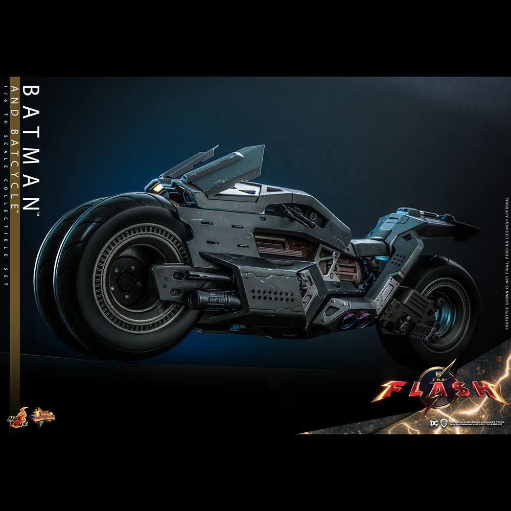 (PO) Movie Masterpiece Series MMS705 - The Flash - Batman & Batcycle Image_19