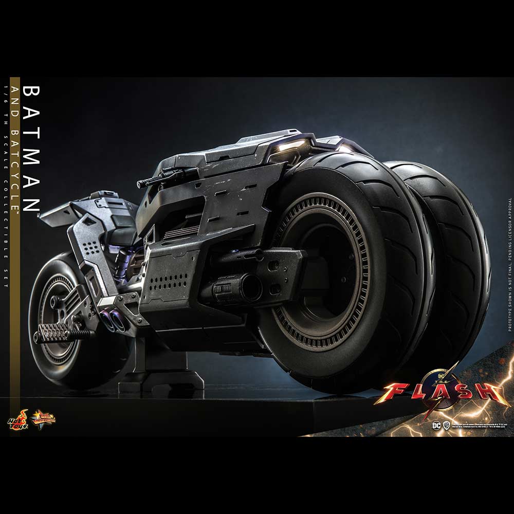 (PO) Movie Masterpiece Series MMS705 - The Flash - Batman & Batcycle Image_20