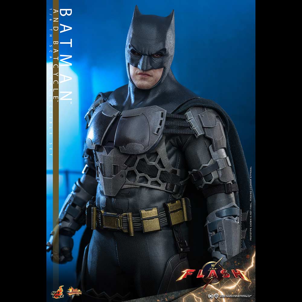 (PO) Movie Masterpiece Series MMS705 - The Flash - Batman & Batcycle Image_23