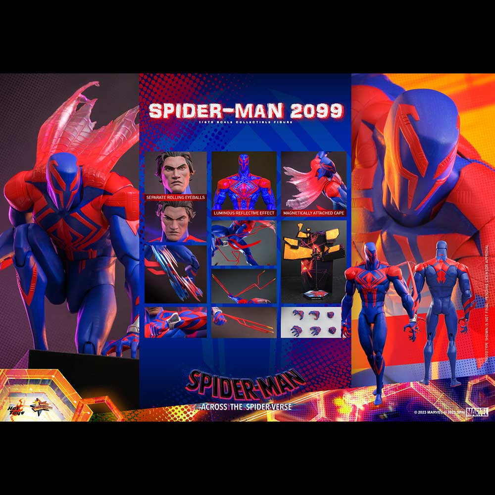 (PO) Movie Masterpiece Series MMS711 - Spider-Man: Across the Spider-Verse - Spider-Man 2099 Image_1