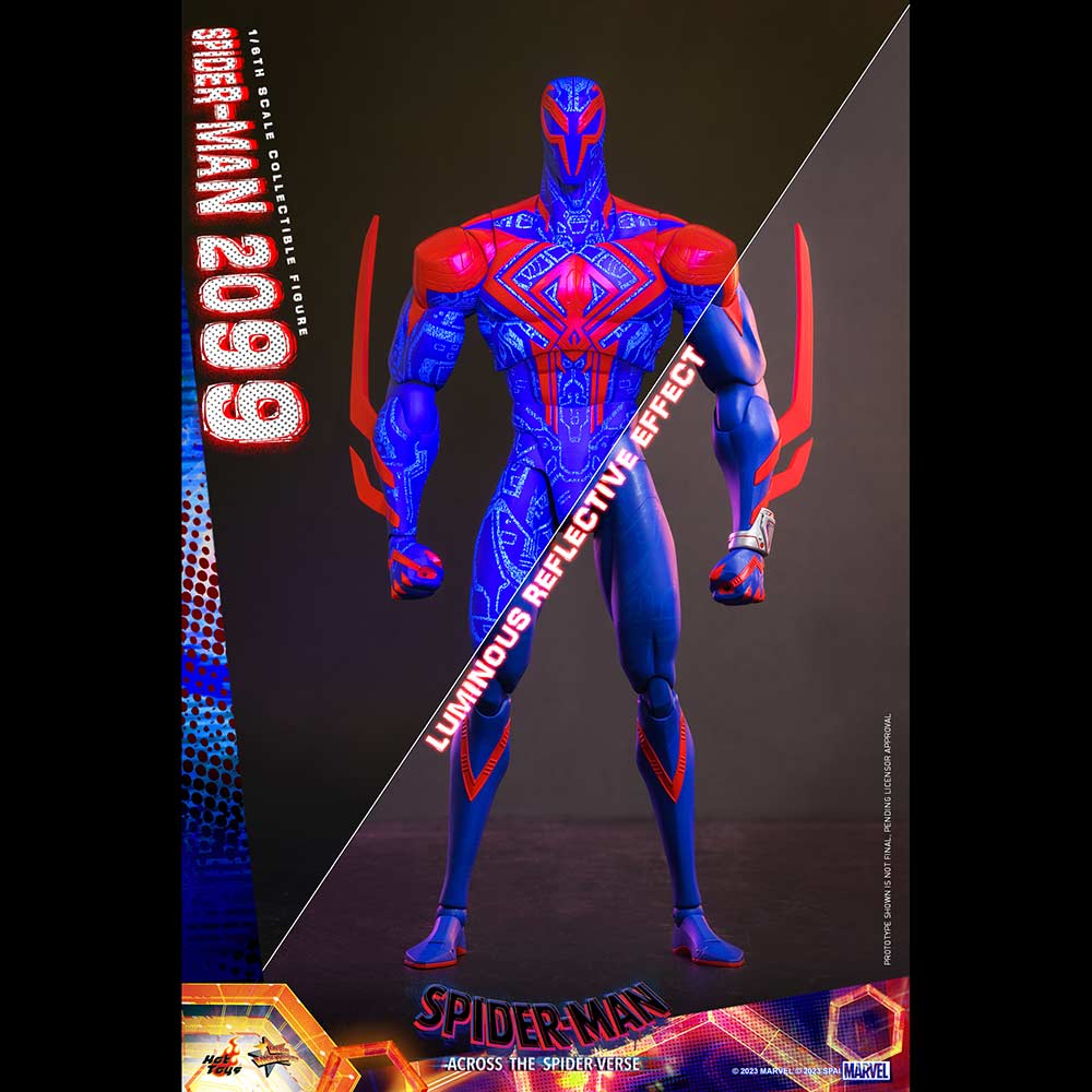 (PO) Movie Masterpiece Series MMS711 - Spider-Man: Across the Spider-Verse - Spider-Man 2099 Image_5