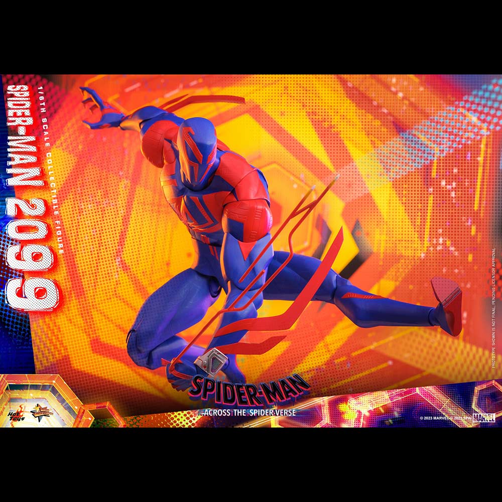 (PO) Movie Masterpiece Series MMS711 - Spider-Man: Across the Spider-Verse - Spider-Man 2099 Image_17