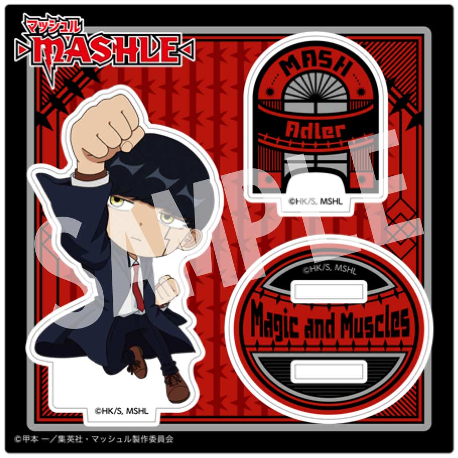 (PO) Mashle: Magic and Muscles Acrylic Stand Mash Burnedead Normal Ver. Image_2
