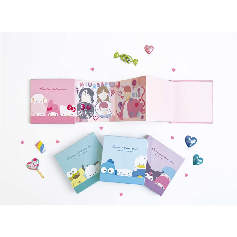 (PO) Sanrio Characters Bellows Mini Album Pink Image_4