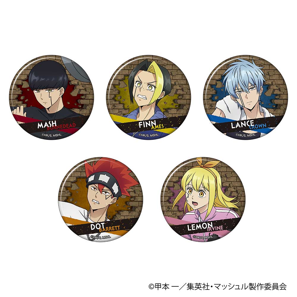(PO) Mashle: Magic and Muscles Chara Badge Collection [BOX] Image_1
