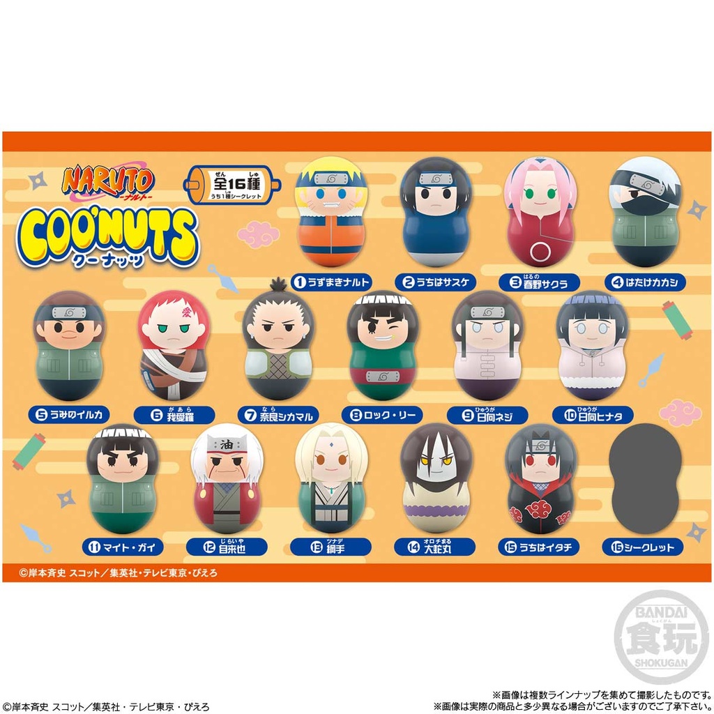 (PO) COO'NUTS Naruto [BOX] Image_2