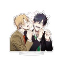 (PO) Chara Acrylic Figure Same Difference!!! 02 Ozaki & Tsuburaya 2 (Official Illustration) Image_1