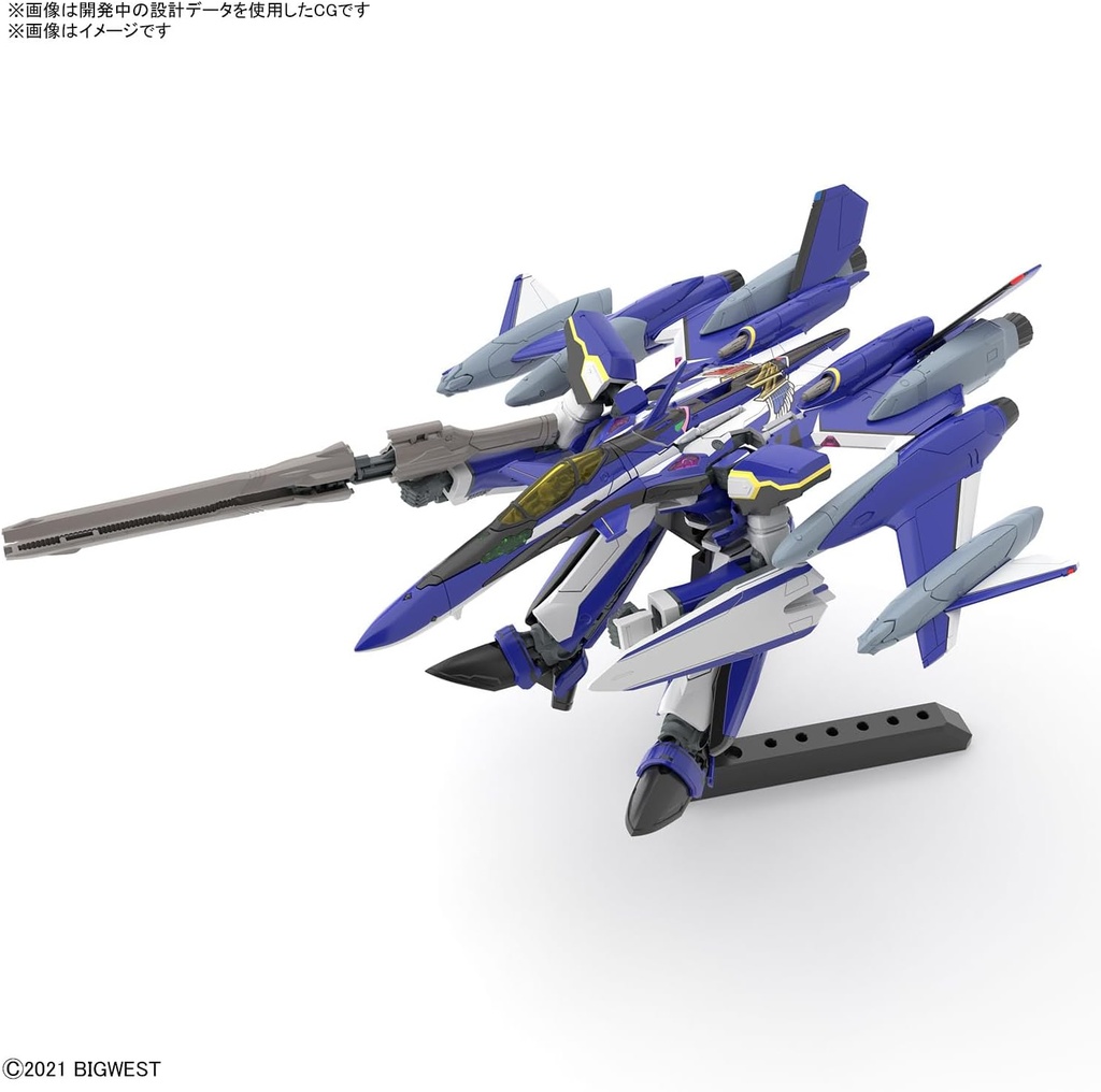 (PO) HG 1/100 Macross Delta Movie: Absolute Live!!!!!! YF-29 Durandal Valkyrie (Maximilian Jenius Fighter) Full Set Pack Image_4