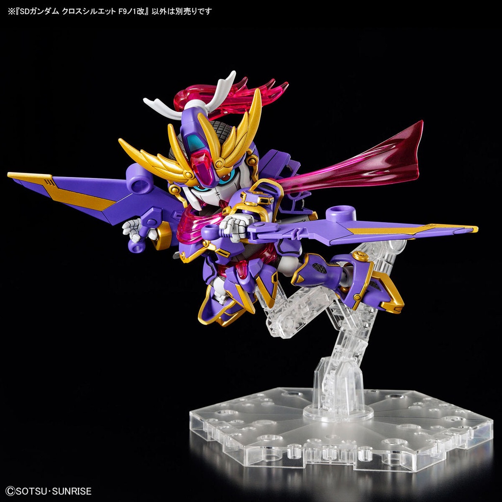 (PO) SD Gundam Cross Silhouette Gundam Build Metaverse - F-Kunoichi Kai Image_5