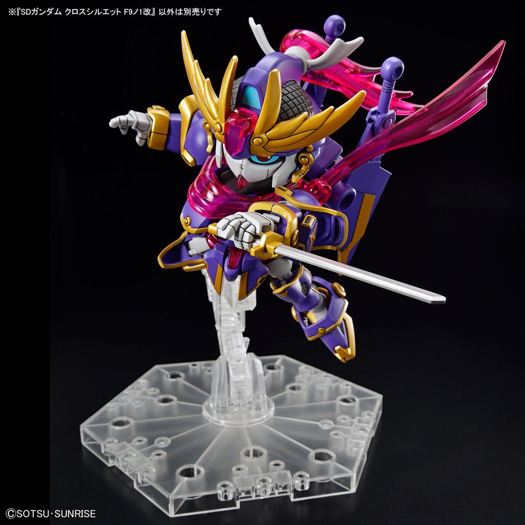 (PO) SD Gundam Cross Silhouette Gundam Build Metaverse - F-Kunoichi Kai Image_6