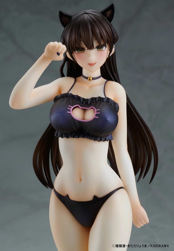 (PO) Mishiranu Joshikousei ni Kankin sareta Mangaka no Hanashi - Konata Swimsuit & Cat Lingerie Costume Set Image_12