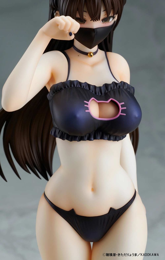 (PO) Mishiranu Joshikousei ni Kankin sareta Mangaka no Hanashi - Konata Swimsuit & Cat Lingerie Costume Set Image_14