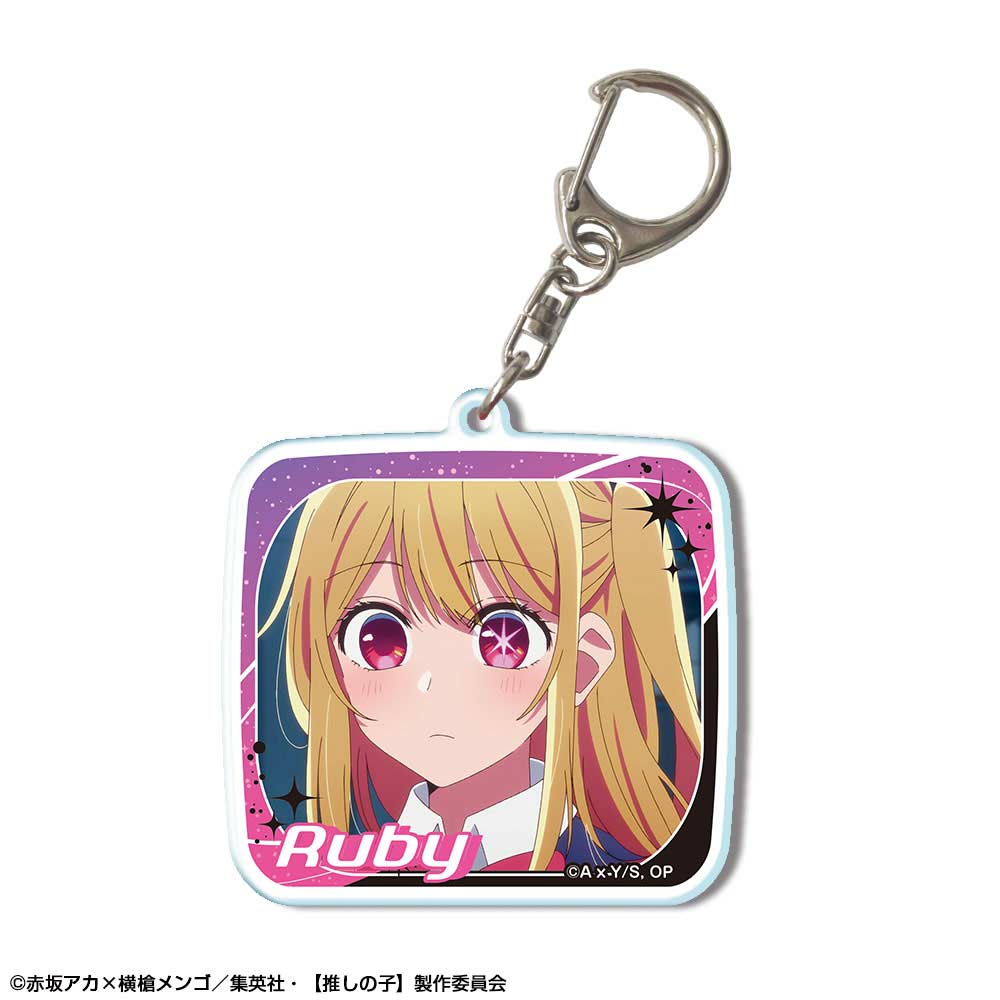 (PO) Oshi no Ko Acrylic Key Chain Design 05 Ruby A Image_1