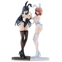 (PO) Icomochi Original Character Black Bunny Aoi & White Bunny Natsume 2 Figure Set Limited Ver. Image_2