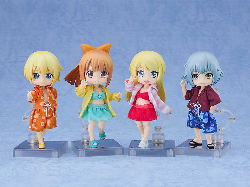 (PO) Nendoroid Doll Outfit Set Swimsuit Girl (Light Blue) Image_6