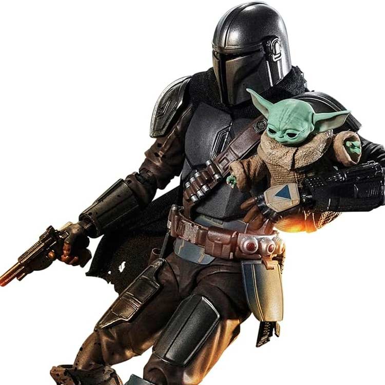 (PO) S.H.Figuarts Star Wars: The Mandalorian - Mandalorian & Grogu  Image_1