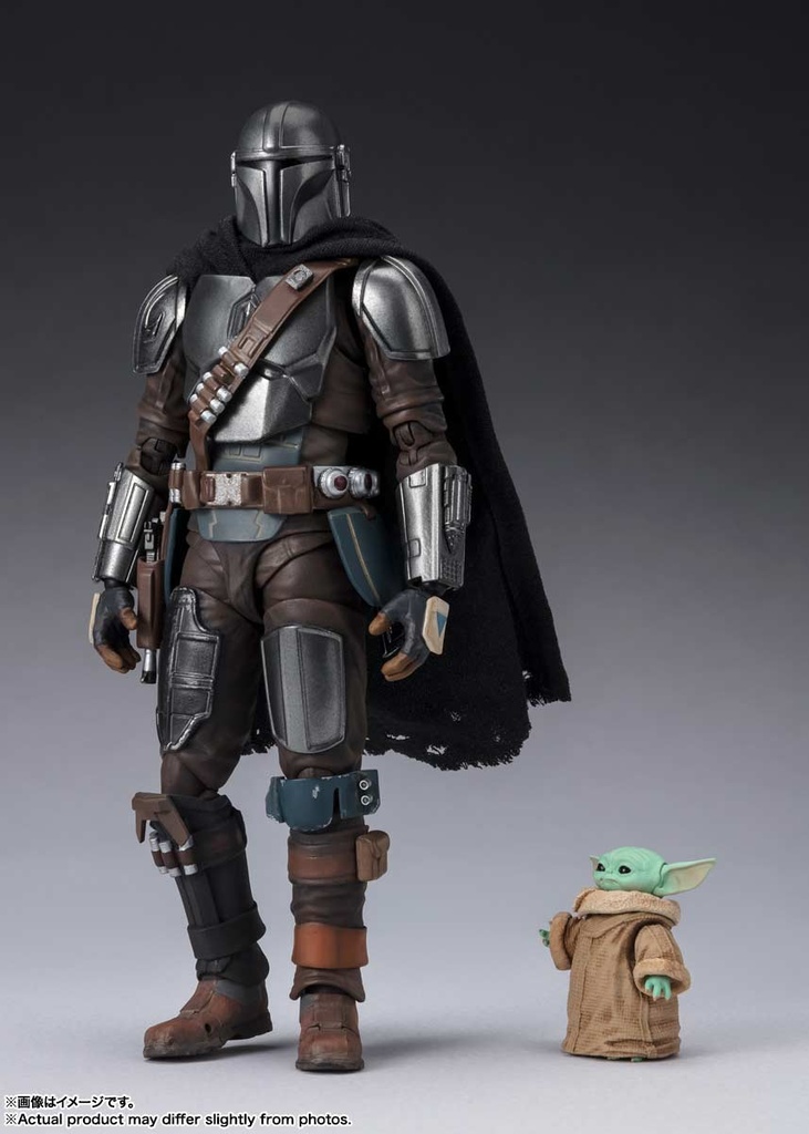 (PO) S.H.Figuarts Star Wars: The Mandalorian - Mandalorian & Grogu  Image_3