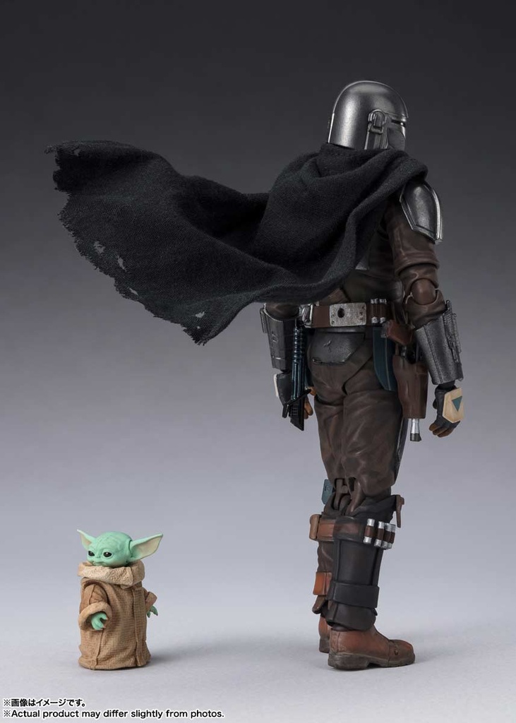(PO) S.H.Figuarts Star Wars: The Mandalorian - Mandalorian & Grogu  Image_4