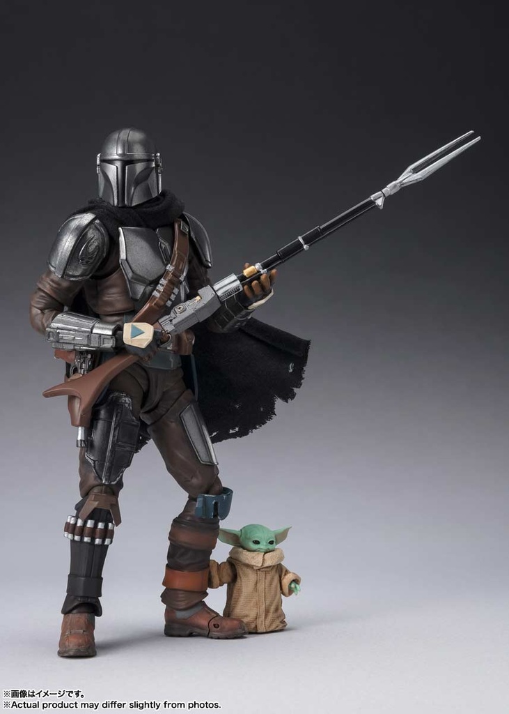 (PO) S.H.Figuarts Star Wars: The Mandalorian - Mandalorian & Grogu  Image_5