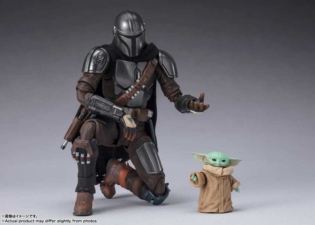 (PO) S.H.Figuarts Star Wars: The Mandalorian - Mandalorian & Grogu  Image_6