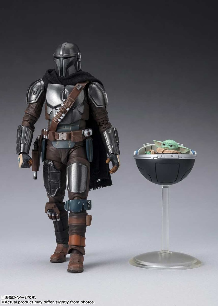 (PO) S.H.Figuarts Star Wars: The Mandalorian - Mandalorian & Grogu  Image_11