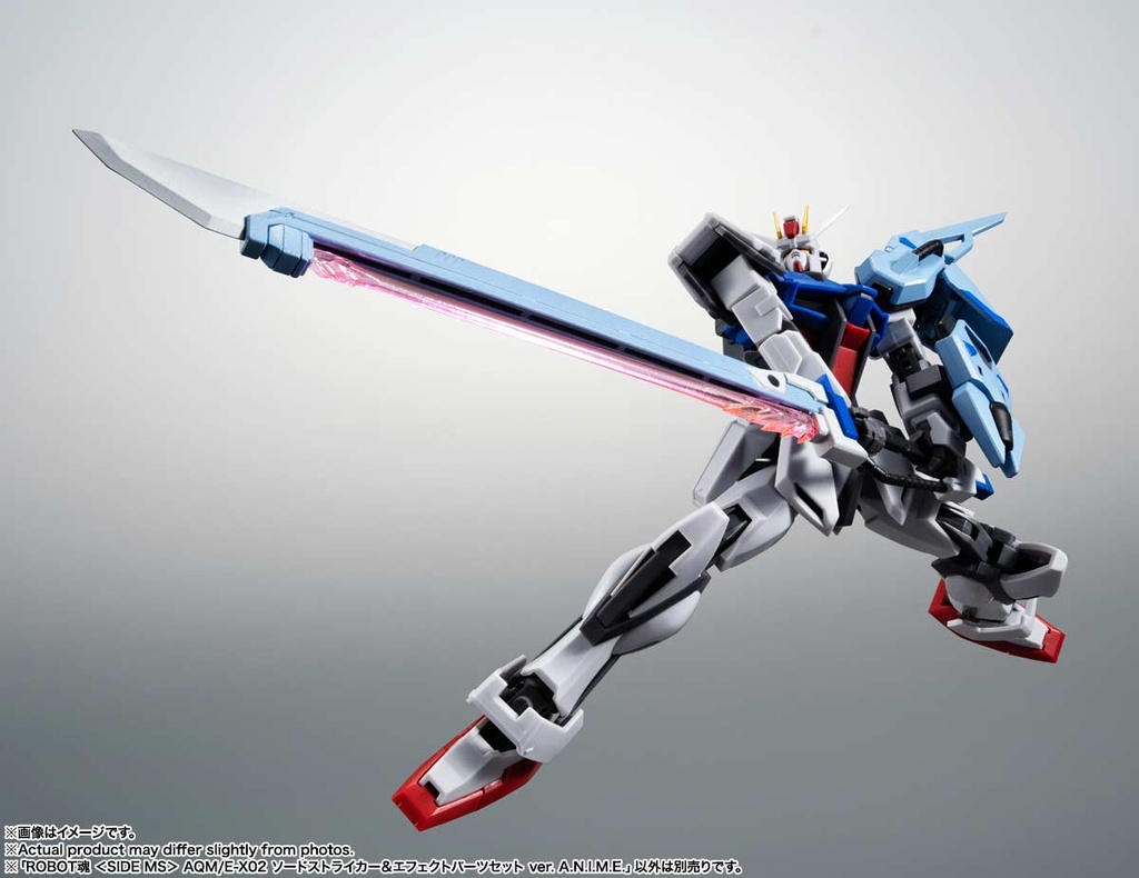 (PO) Robot Spirits Side MS Gundam SEED AQM/E-X02 Sword Striker & Effect Parts Set Ver. A.N.I.M.E. Image_5