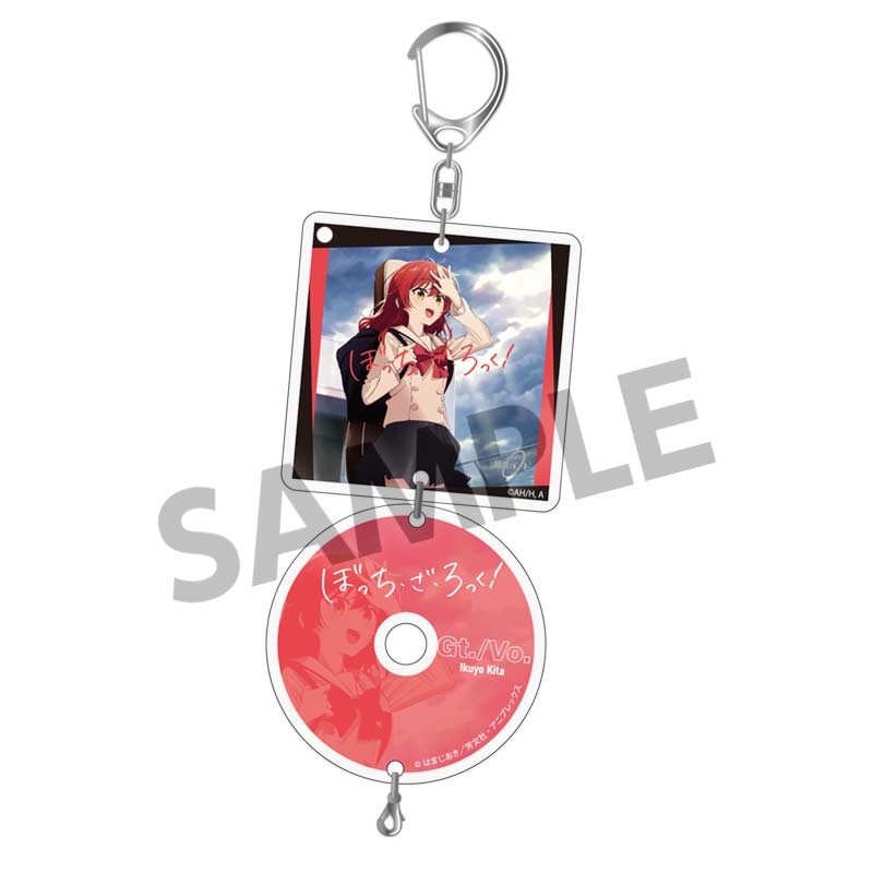 (PO) Bocchi the Rock! CD Jacket Style Acrylic Key Chain Kita Ikuyo Image_1