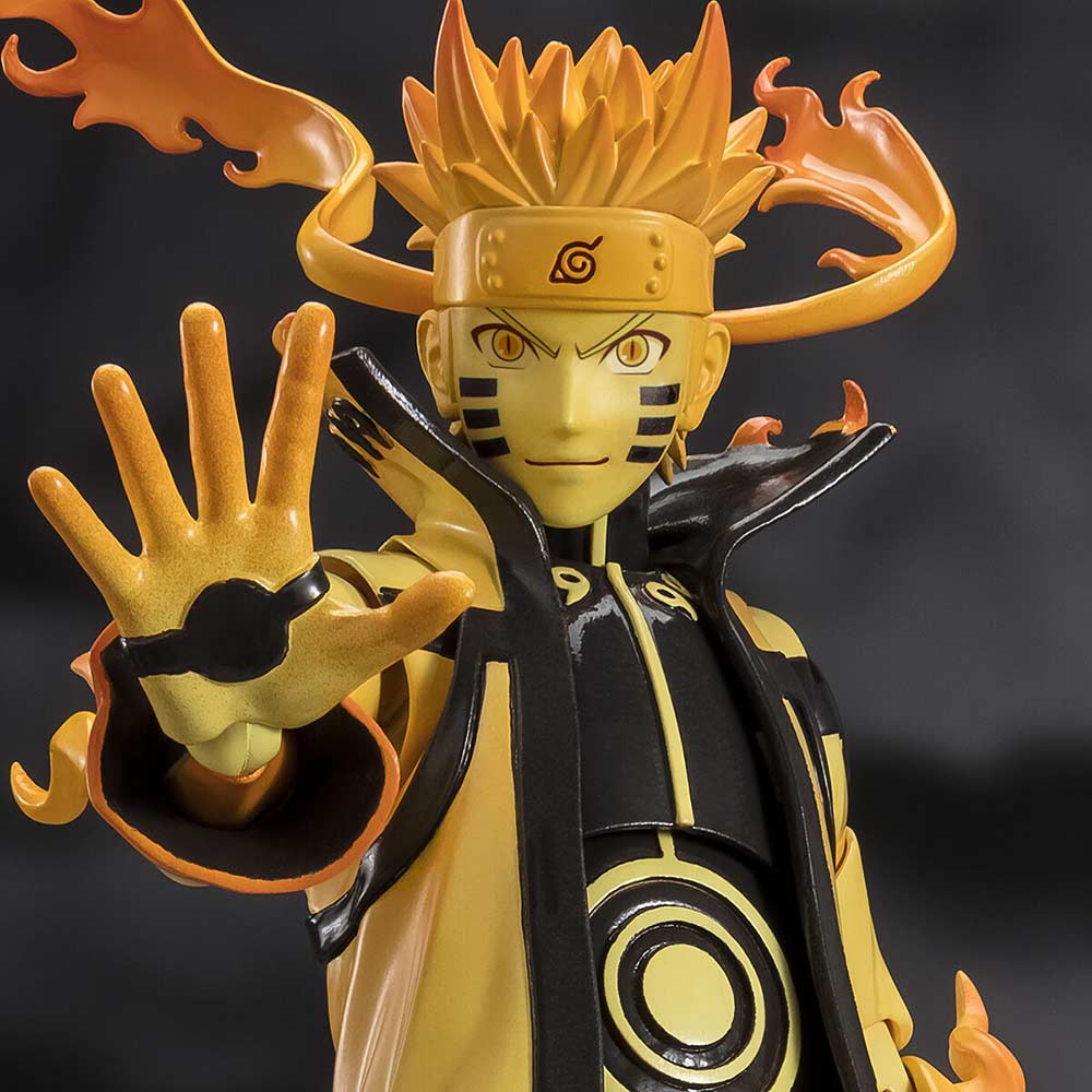 (PO) S.H.Figuarts Naruto Shippuden - Uzumaki Naruto [Kurama Link Mode] Courageous Strength That Binds Image_2
