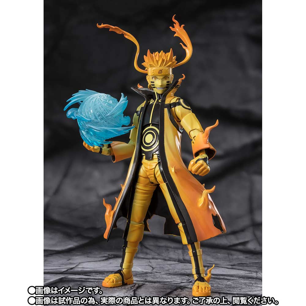 (PO) S.H.Figuarts Naruto Shippuden - Uzumaki Naruto [Kurama Link Mode] Courageous Strength That Binds Image_3