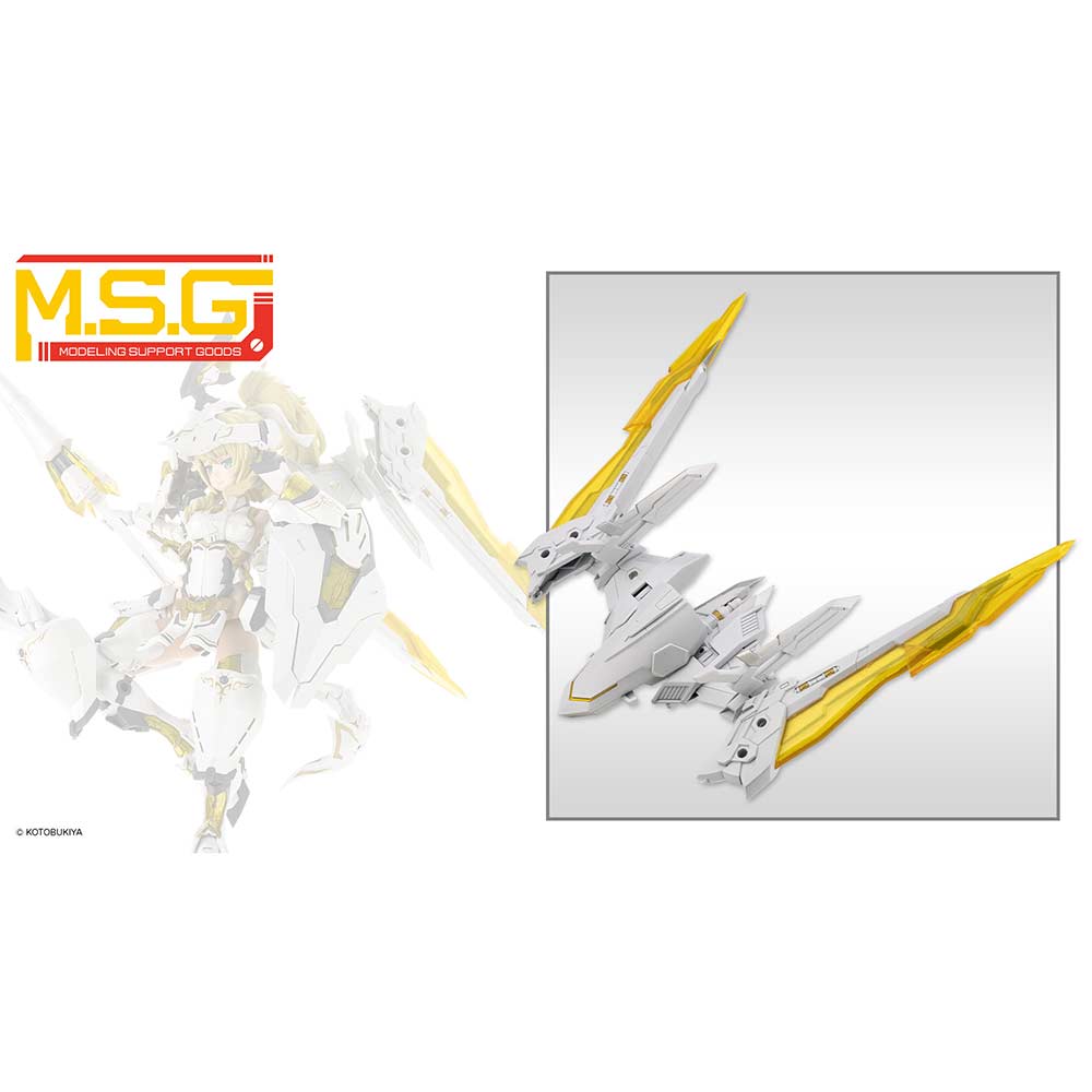(PO) M.S.G Modeling Support Goods Heavy Weapon Unit 43 Exenith Wing White Ver. Image_1