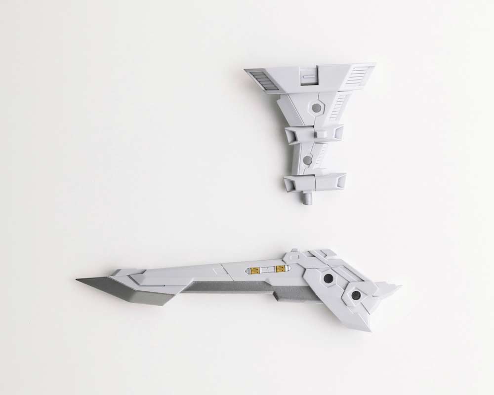 (PO) M.S.G Modeling Support Goods Heavy Weapon Unit 43 Exenith Wing White Ver. Image_6