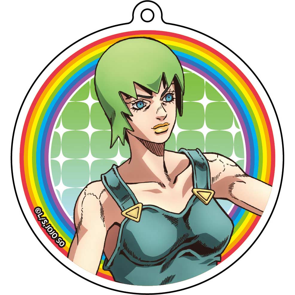 (PO) JoJo's Bizarre Adventure: Stone Ocean Original Illustration Acrylic Key Chain AM 3 Foo Fighters Image_1