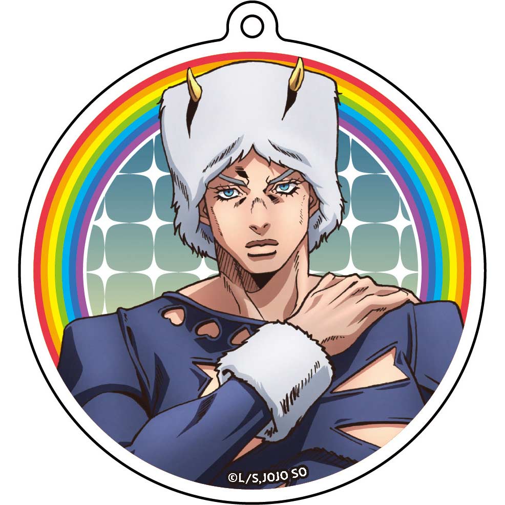 (PO) JoJo's Bizarre Adventure: Stone Ocean Original Illustration Acrylic Key Chain AM 5 Weather Report Image_1