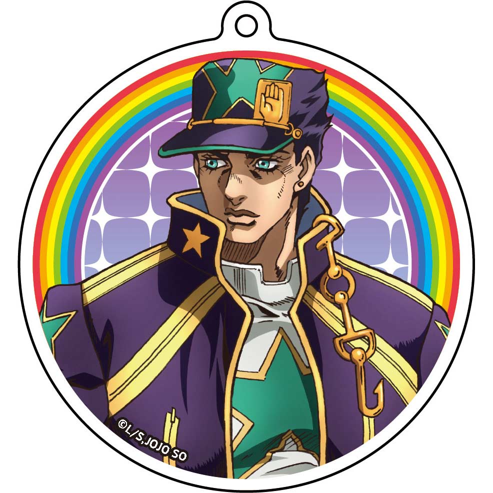 (PO) JoJo's Bizarre Adventure: Stone Ocean Original Illustration Acrylic Key Chain AM 7 Kujo Jotaro Image_1