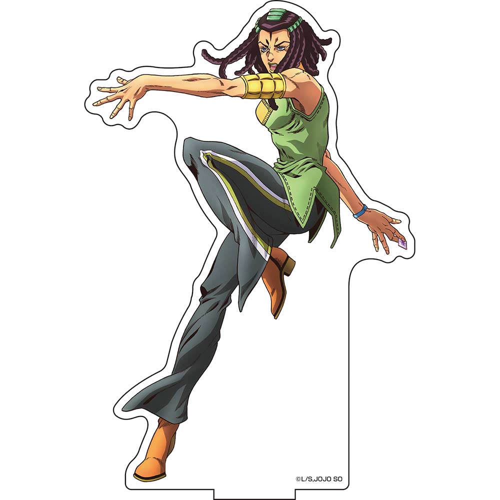 (PO) JoJo's Bizarre Adventure: Stone Ocean Original Illustration Big Acrylic Stand AM 2 Ermes Costello Image_1