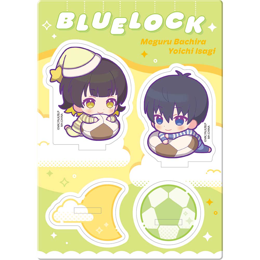 (PO) Acrylic Stand BuddyColle Blue Lock Good Night Ver. A Isagi Yoichi & Bachira Meguru Image_1