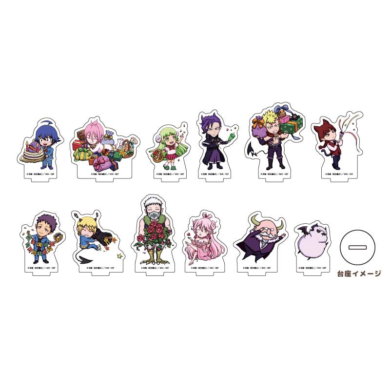 (PO) Acrylic Petit Stand Welcome to Demon School! Iruma-kun 09 Birthday Ver. (POP Art Illustration) [BOX] Image_1