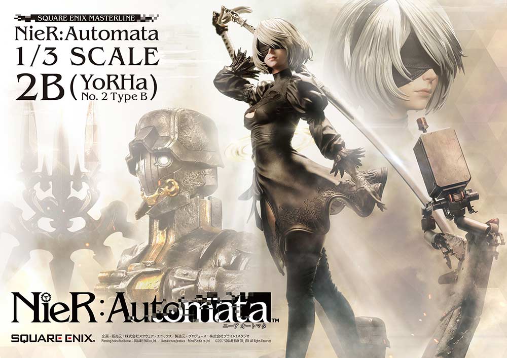 (PO) SQUARE ENIX MASTERLINE NieR:Automata 1/3 Scale - 2B (YoRHa No.2 Type B) Image_3