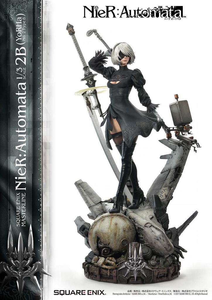 (PO) SQUARE ENIX MASTERLINE NieR:Automata 1/3 Scale - 2B (YoRHa No.2 Type B) Image_7