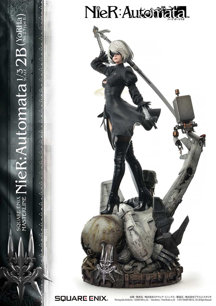 (PO) SQUARE ENIX MASTERLINE NieR:Automata 1/3 Scale - 2B (YoRHa No.2 Type B) Image_8