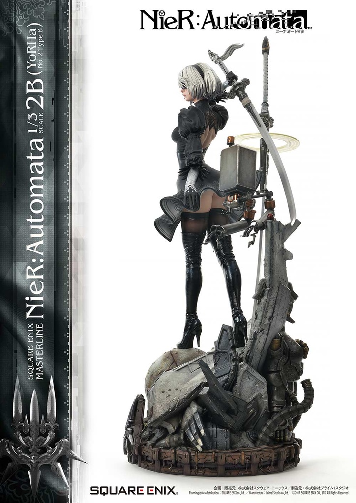 (PO) SQUARE ENIX MASTERLINE NieR:Automata 1/3 Scale - 2B (YoRHa No.2 Type B) Image_9