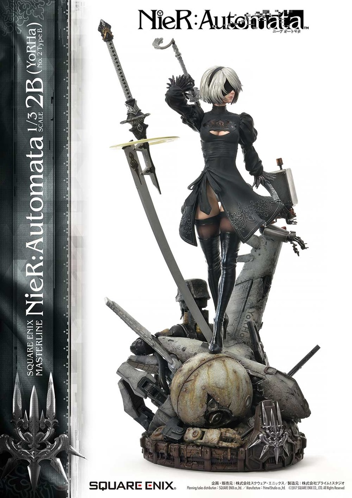 (PO) SQUARE ENIX MASTERLINE NieR:Automata 1/3 Scale - 2B (YoRHa No.2 Type B) Image_12
