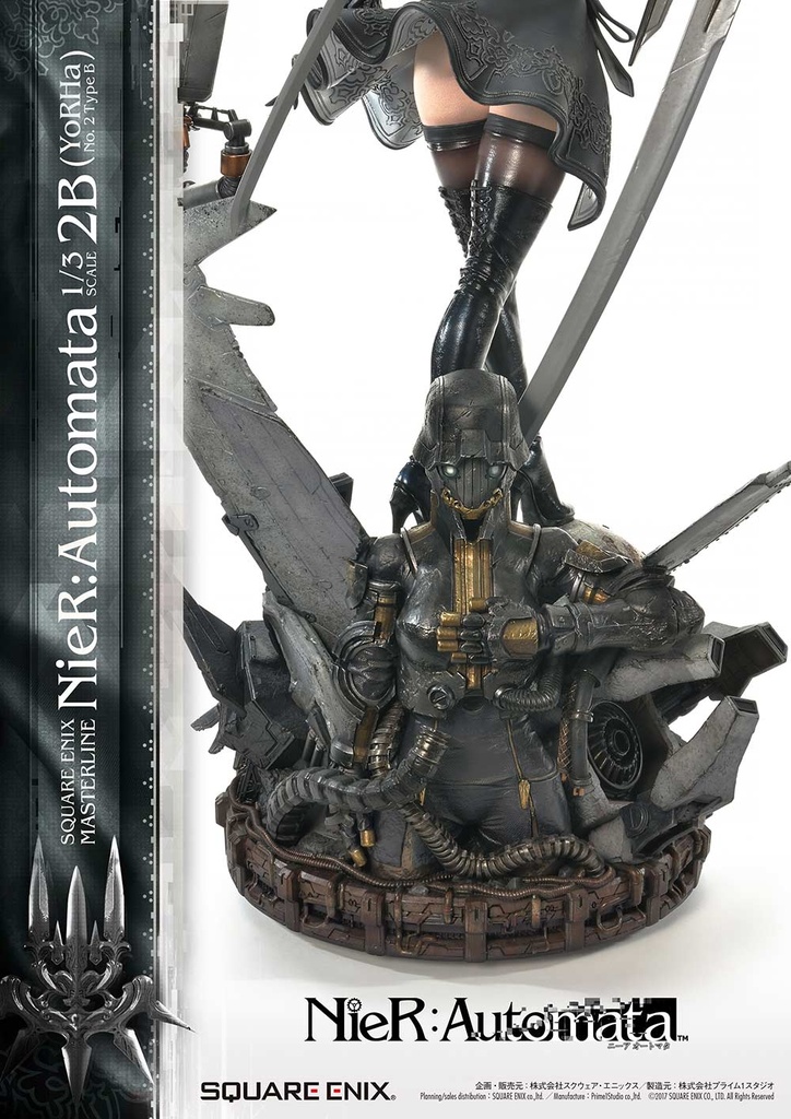 (PO) SQUARE ENIX MASTERLINE NieR:Automata 1/3 Scale - 2B (YoRHa No.2 Type B) Image_14