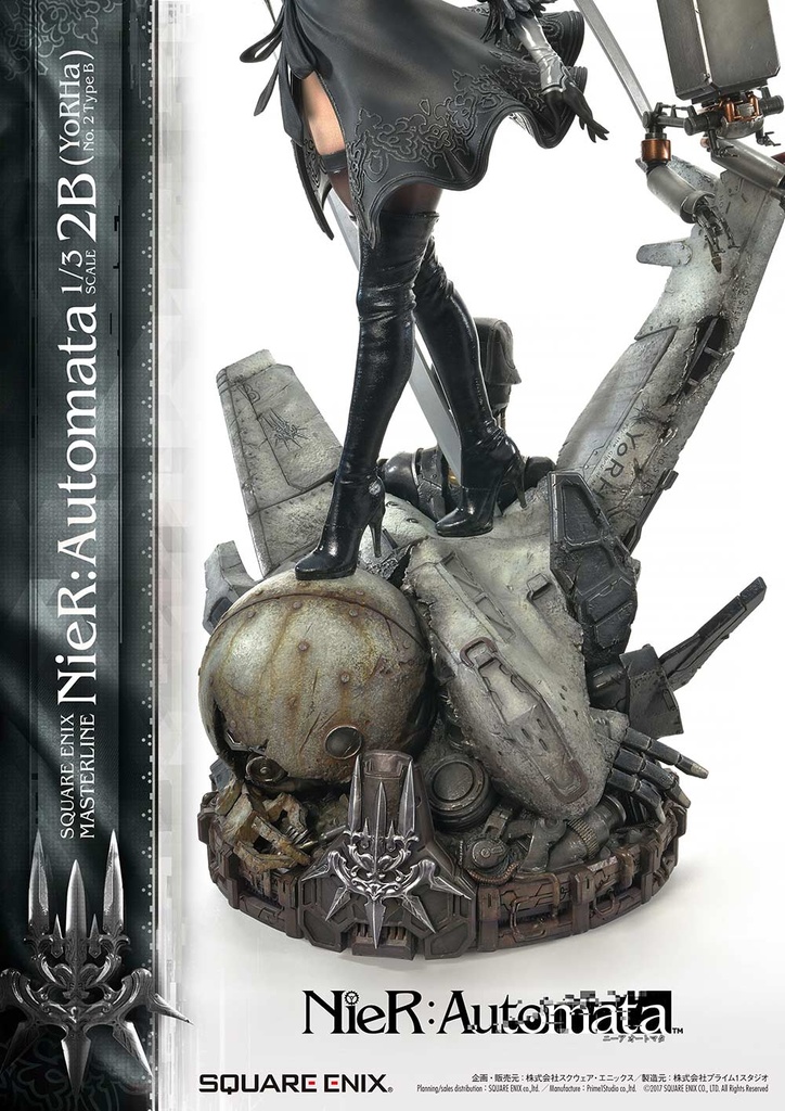 (PO) SQUARE ENIX MASTERLINE NieR:Automata 1/3 Scale - 2B (YoRHa No.2 Type B) Image_15