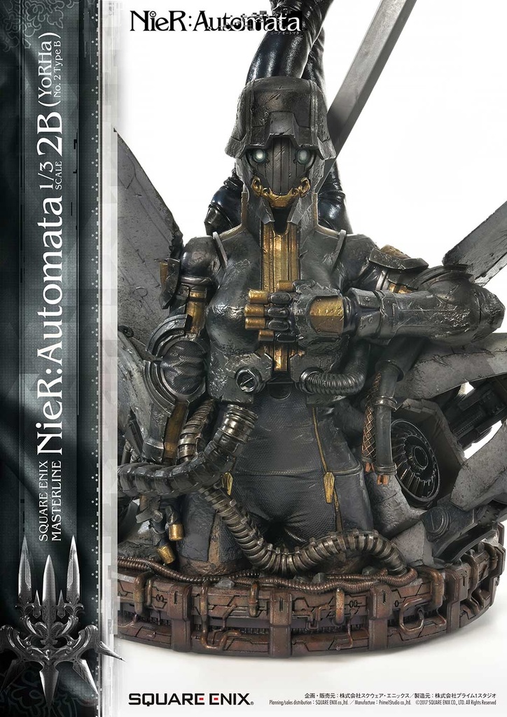 (PO) SQUARE ENIX MASTERLINE NieR:Automata 1/3 Scale - 2B (YoRHa No.2 Type B) Image_17